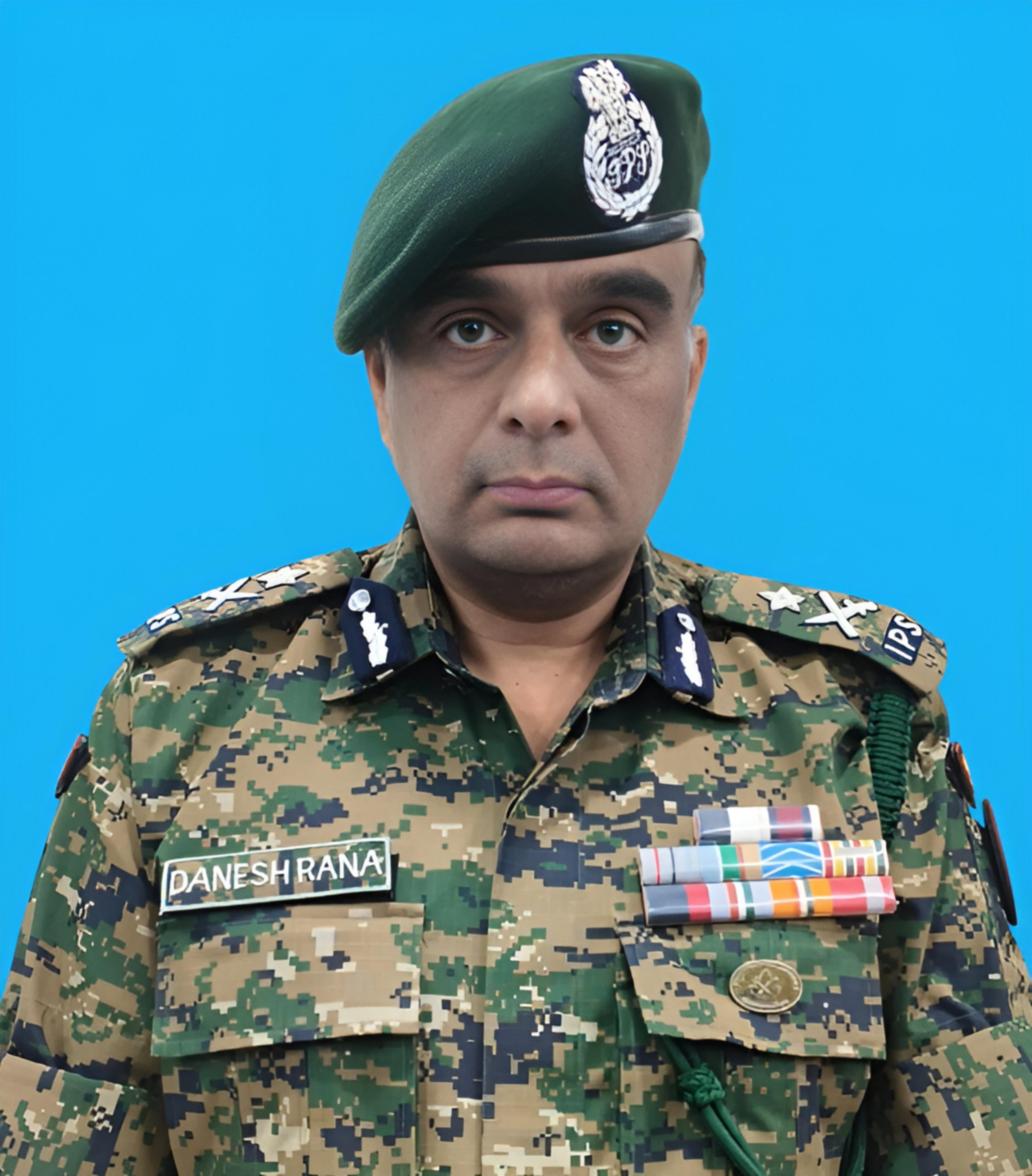 महानिरीक्षक, कोबरा   - श्री दानेश राणा