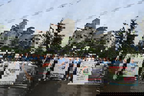   स्वच्छता ही सेवा अभियान 