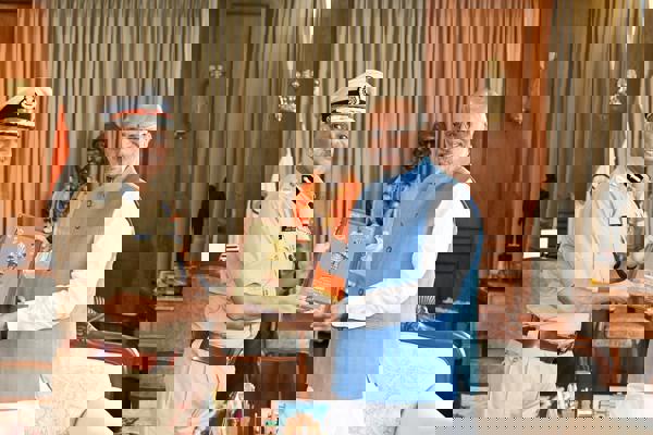   Meeting with Sh. C.P. Radhakrishnan, Honourable Governor of Maharashtra, on 03/07/25