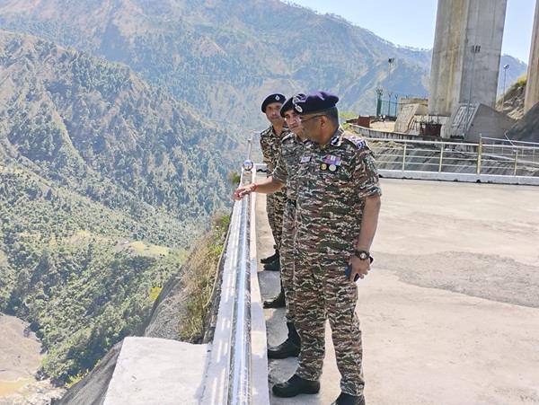 IG Jammu Sector, CRPF, visited A/126 CRPF Reasi, Udhampur on 29/03/2026