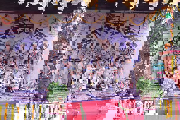   Passing out parade  at ATC, CRPF, Nagpur.