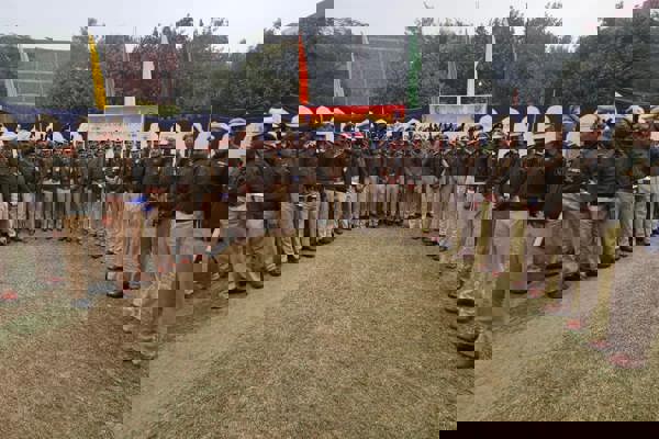 DG Visit to 31 BN CRPF