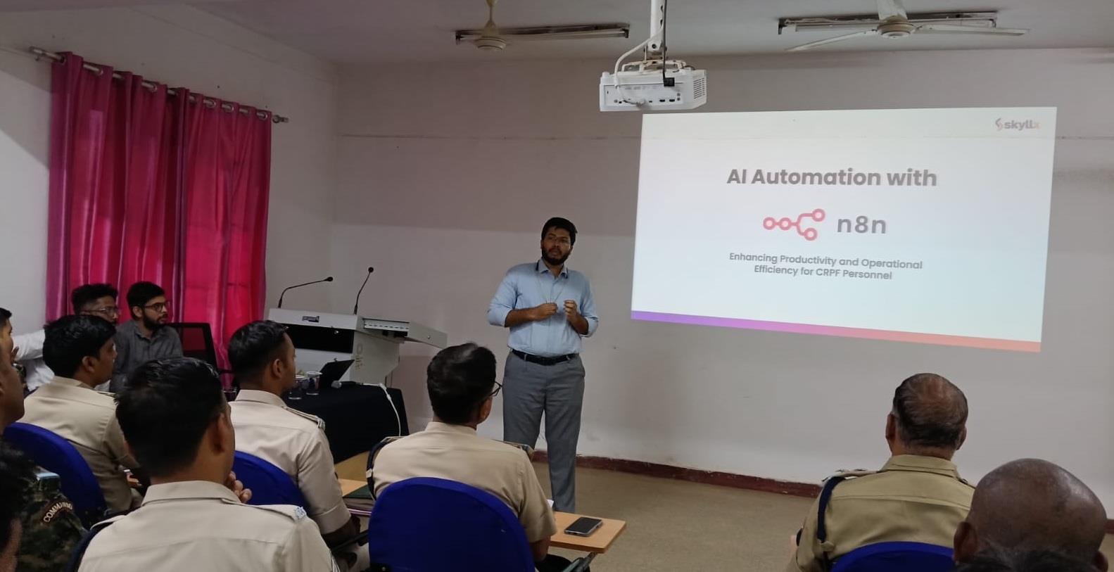 AI Automation course conducted at CIT Bengaluru