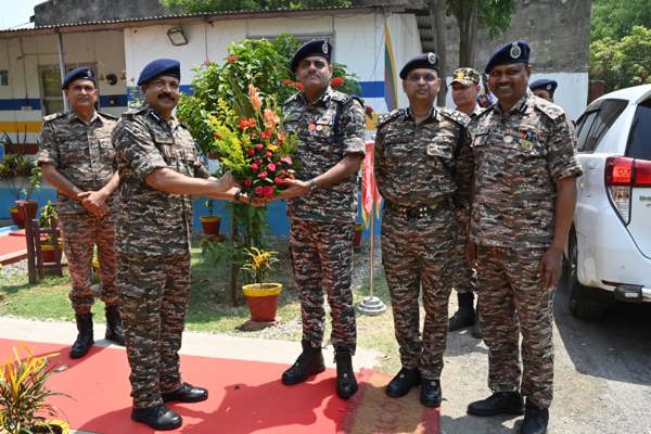 विशेष महानिदेशक का 60 बटालियन दौरा