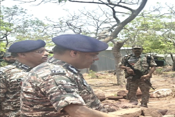 अपर महानिदेशक का FOB तड़पाला का दौरा