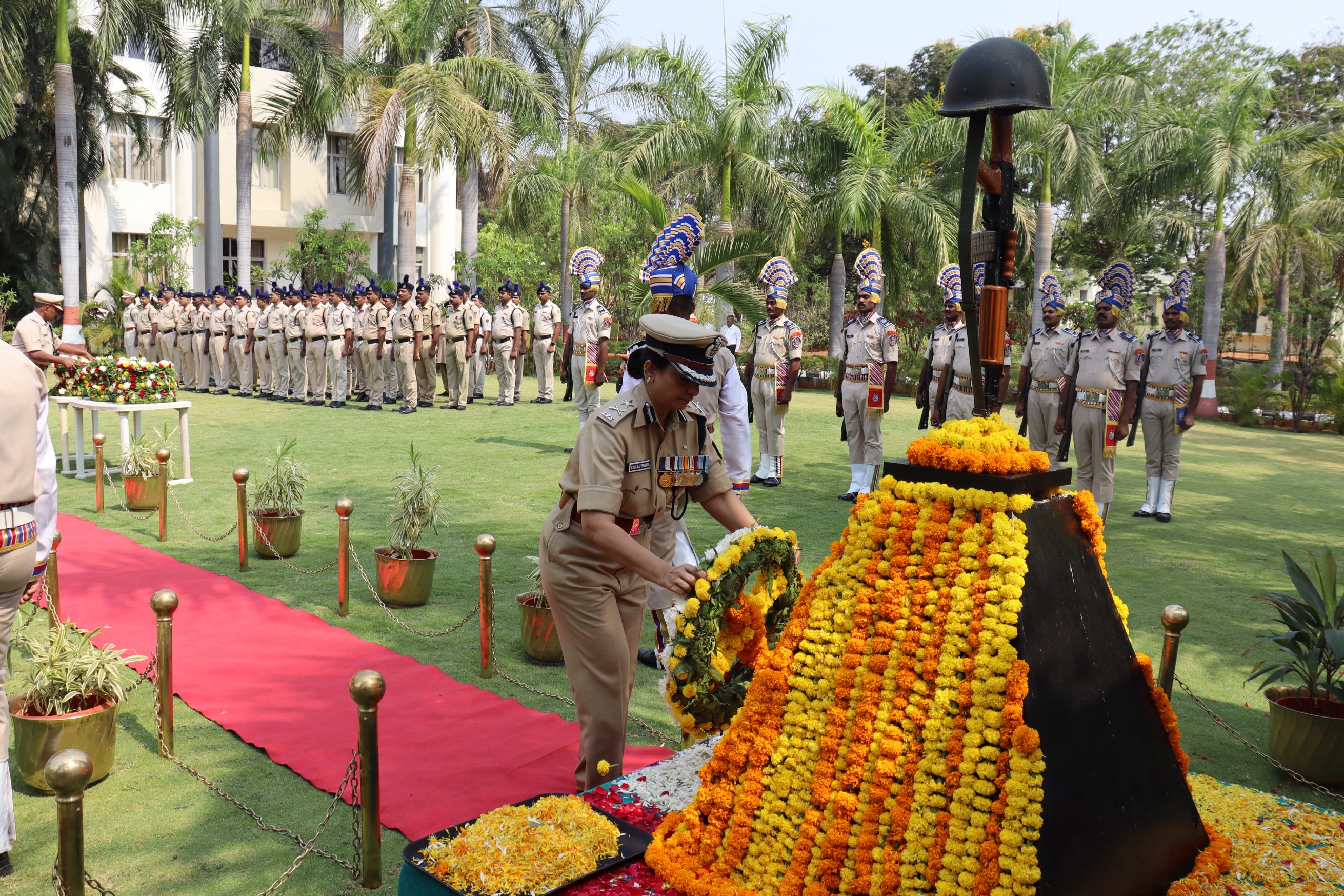 Valour Day at CRPF,SS HQ. Tribute to Braveheart's, of Sardar Post.