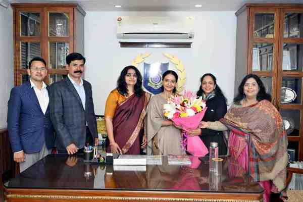   CWA अध्यक्षा का स्वागत