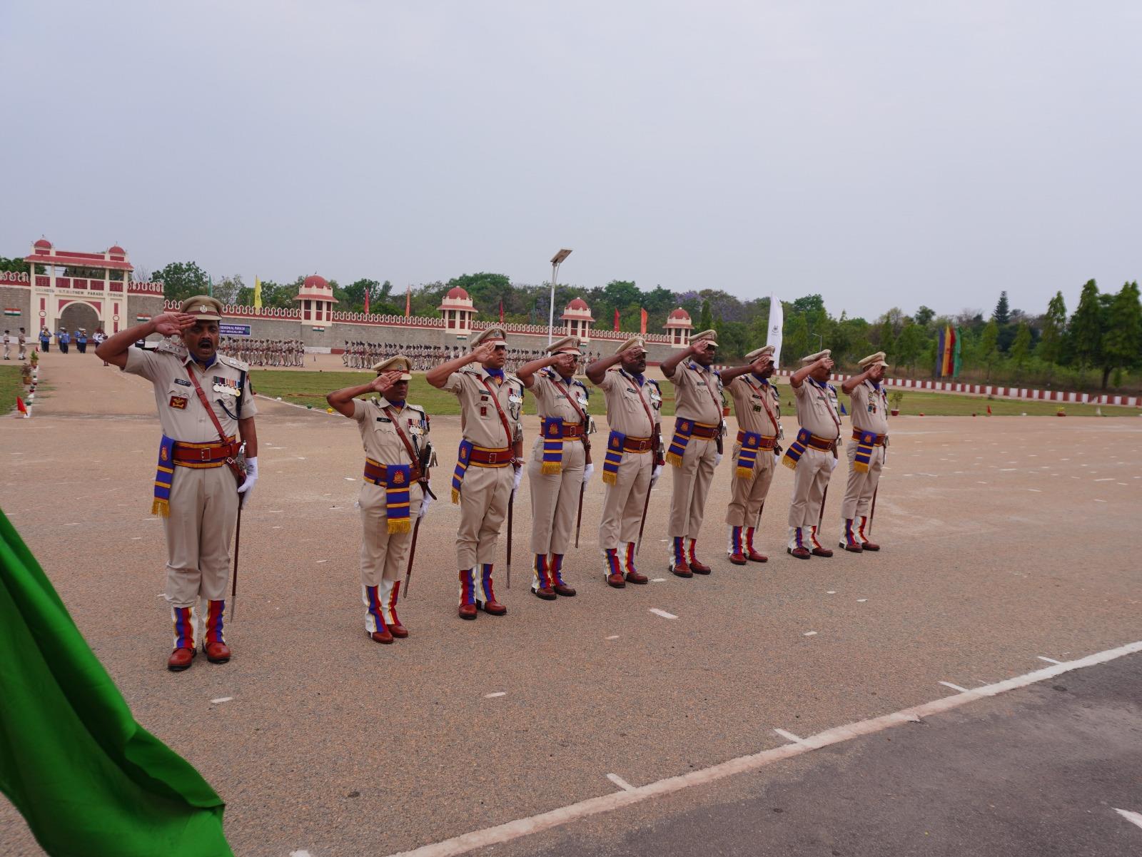   On 30/03/2026, Dr Vipul Kumar, IPS, IG KK Sector reviewed the Weekly Ceremonial Parade, which displayed high standard of discipline, fostering dedication and commitment to Service.