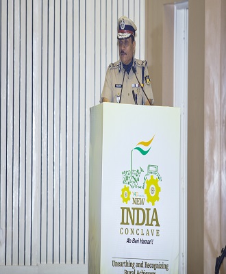 DG CRPF new india conclave at Vigyan Bhawan