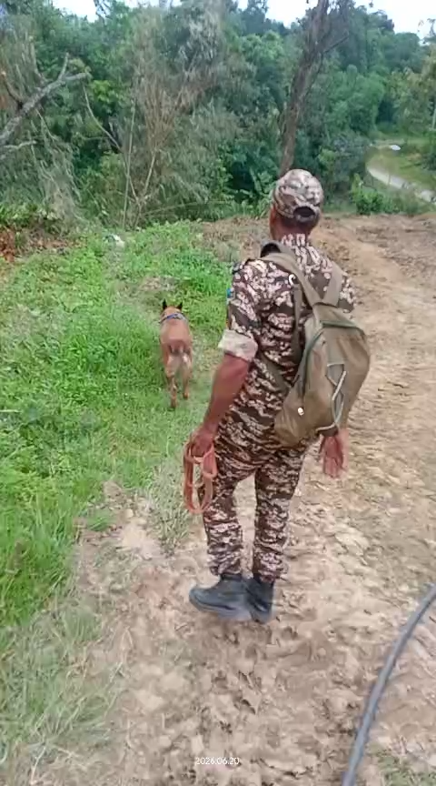  Training of Dogs at 08 Bn CRPF Bishnupur
