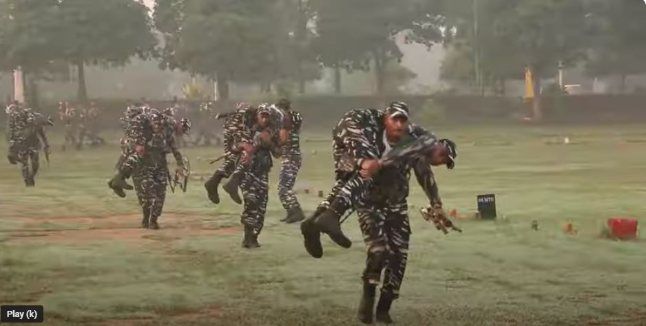  Physical Training CRPF Academy