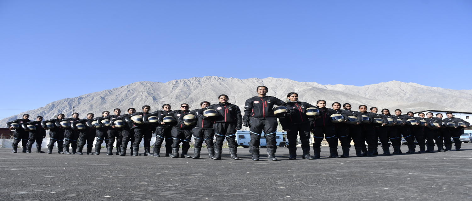 High altitude CRPF Bike Expedition-2025